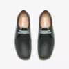 Wallabee Rb för herr i mörkgrönt läder Wallabees Wallabee Rb för herr i mörkgrönt läder Wallabees