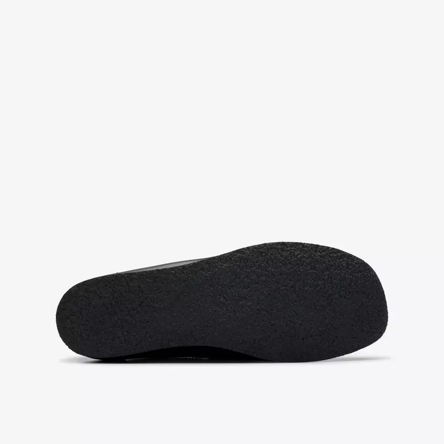 Wallabee™-skor för äldre barn i svart läder Wallabee™-skor för äldre barn i svart läder