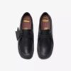 Wallabee™-skor för äldre barn i svart läder Wallabee™-skor för äldre barn i svart läder