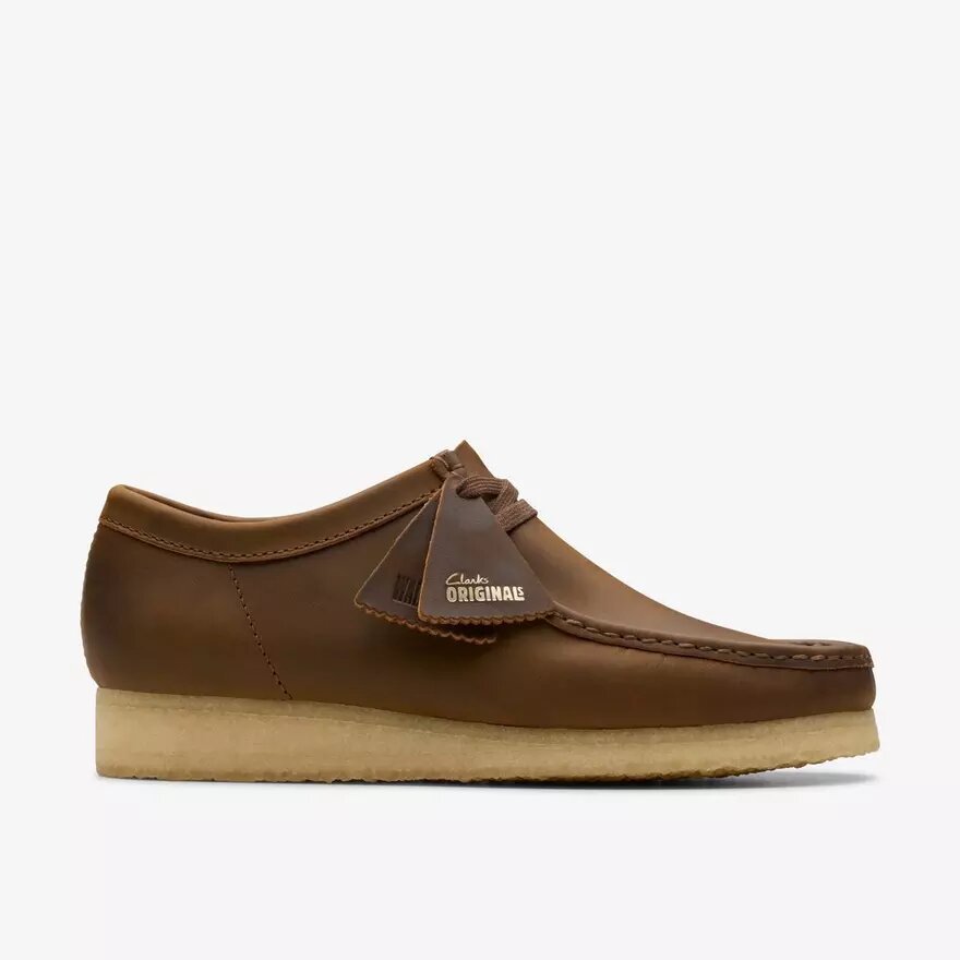 Wallabee™-skor i bivaxbehandlat läder för herr Wallabee™-skor i bivaxbehandlat läder för herr