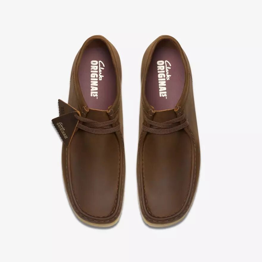 Wallabee™-skor i bivaxbehandlat läder för herr Wallabee™-skor i bivaxbehandlat läder för herr