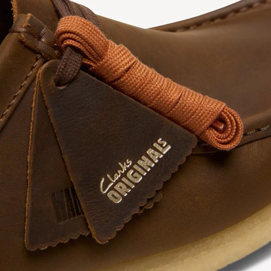 Wallabee™-skor i bivaxbehandlat läder för herr Wallabee™-skor i bivaxbehandlat läder för herr