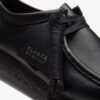 Wallabee™-skor i svart läder för herr Wallabee™-skor i svart läder för herr