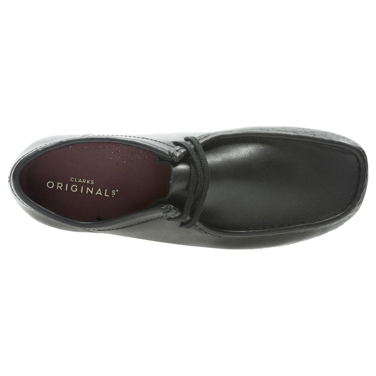 Wallabee™-skor i svart läder för herr Wallabee™-skor i svart läder för herr