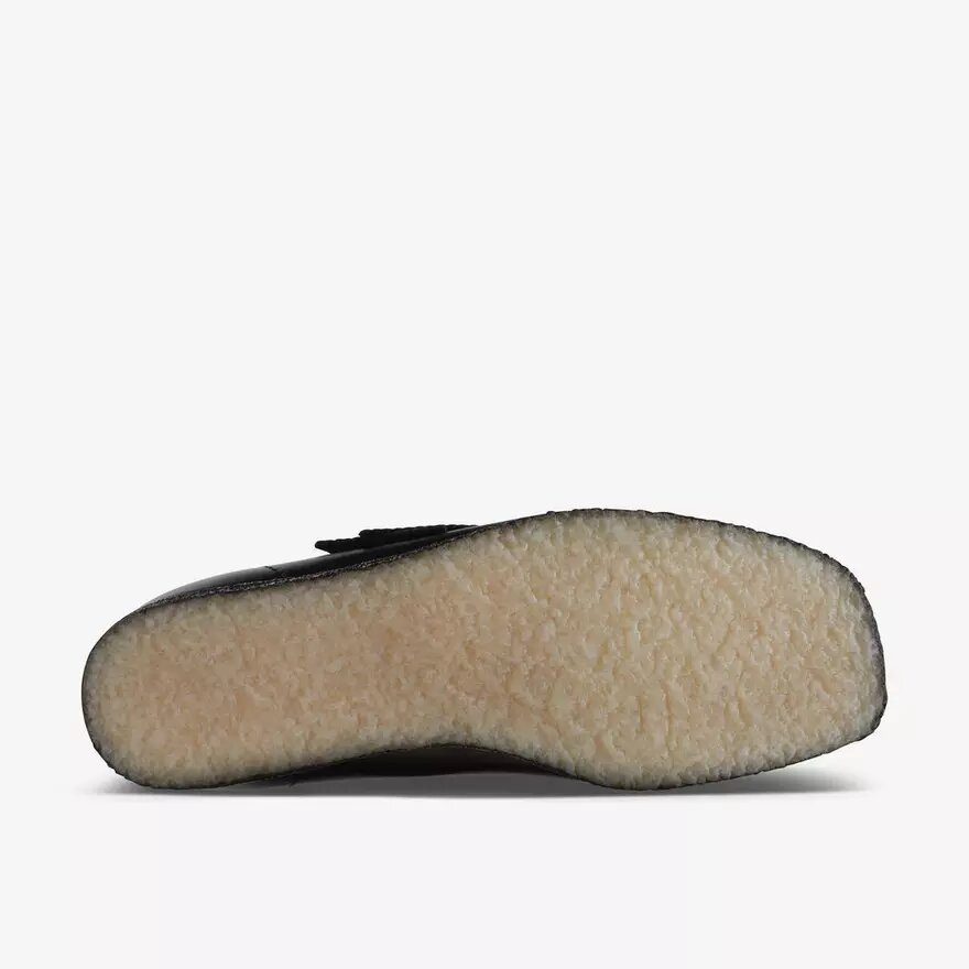 Wallabee™-skor i svart läder för herr Wallabee™-skor i svart läder för herr