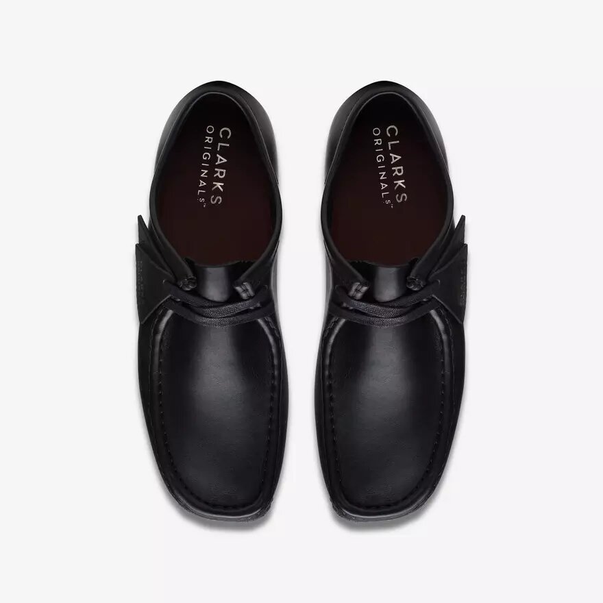 Wallabee™-skor i svart läder för herr Wallabee™-skor i svart läder för herr