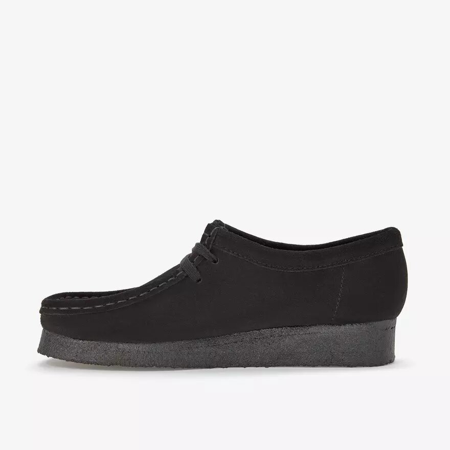 Wallabee™-skor i svart mocka för dam Wallabee™-skor i svart mocka för dam