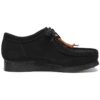 Wallabee™-skor i svart mocka för herr Wallabee™-skor i svart mocka för herr