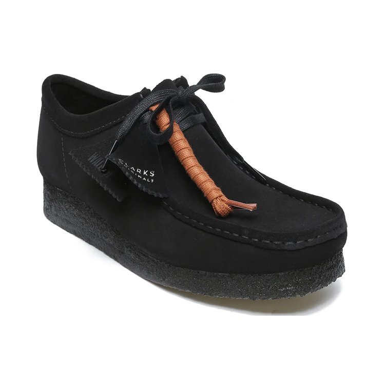 Wallabee™-skor i svart mocka för herr Wallabee™-skor i svart mocka för herr