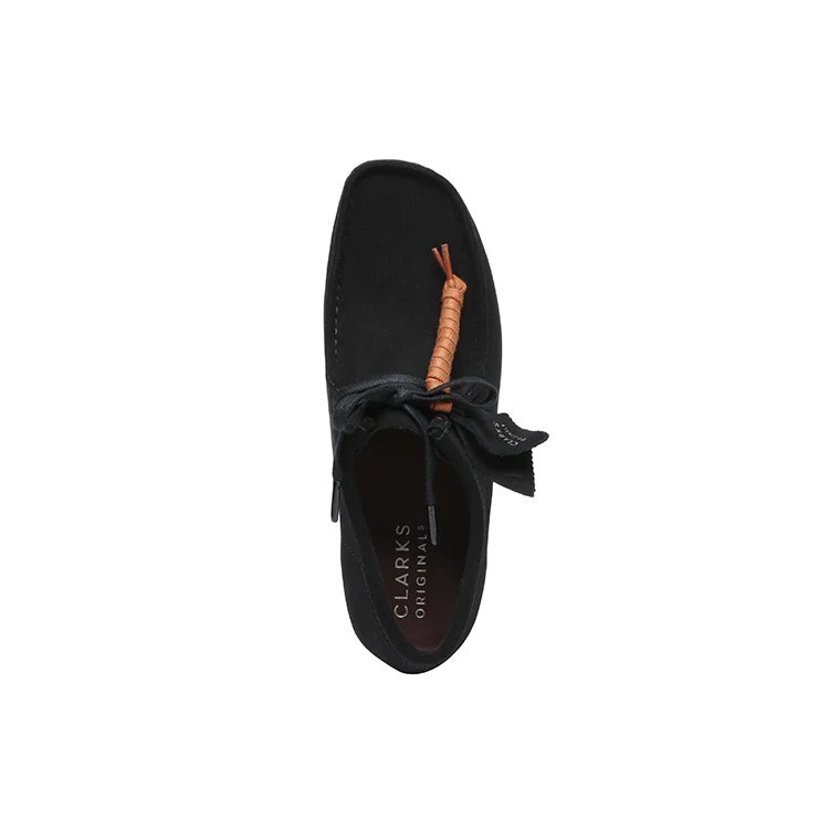 Wallabee™-skor i svart mocka för herr Wallabee™-skor i svart mocka för herr