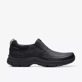 Walpath Step-loafers i svart läder för herr