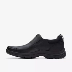 Walpath Step-loafers i svart läder för herr