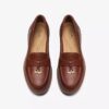 Westlynn Bella-Loafers i brunt läder för damer Westlynn Bella-Loafers i brunt läder för damer