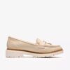 Westlynn Bella-Loafers i krämfärgat läder för dam Westlynn Bella-Loafers i krämfärgat läder för dam