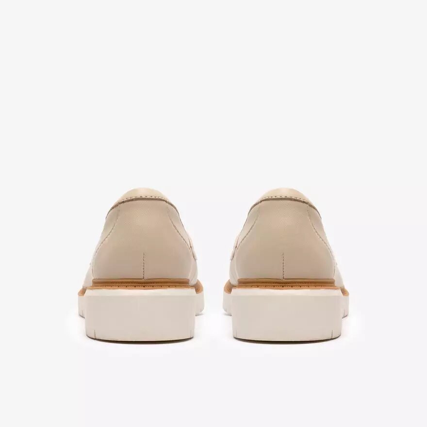 Westlynn Bella-Loafers i krämfärgat läder för dam Westlynn Bella-Loafers i krämfärgat läder för dam