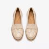 Westlynn Bella-Loafers i krämfärgat läder för dam Westlynn Bella-Loafers i krämfärgat läder för dam