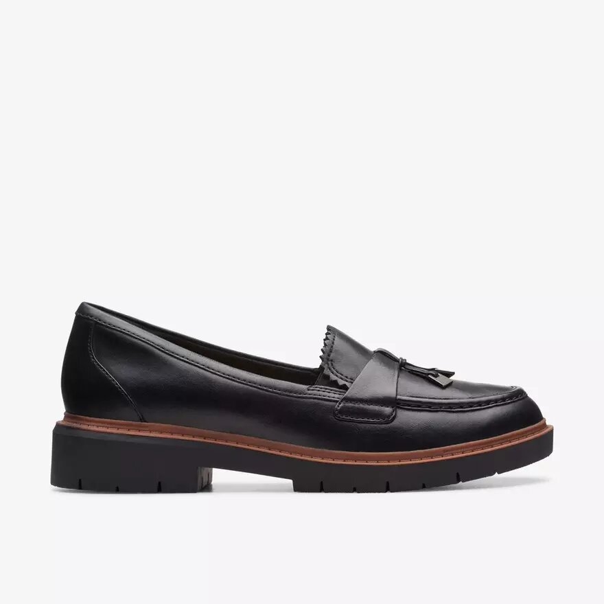 Westlynn Bella-Loafers i svart läder för damer Westlynn Bella-Loafers i svart läder för damer