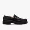 Yukoner Penny – svarta läders Loafers för herr Yukoner Penny – svarta läders Loafers för herr
