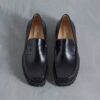 Yukoner Penny – svarta läders Loafers för herr Yukoner Penny – svarta läders Loafers för herr
