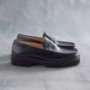 Yukoner Penny – svarta läders Loafers för herr Yukoner Penny – svarta läders Loafers för herr