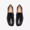 Yukoner Penny – svarta läders Loafers för herr Yukoner Penny – svarta läders Loafers för herr