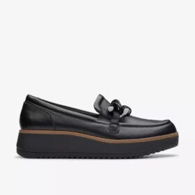 Zylah May-Loafers i svart läder för damer, USA